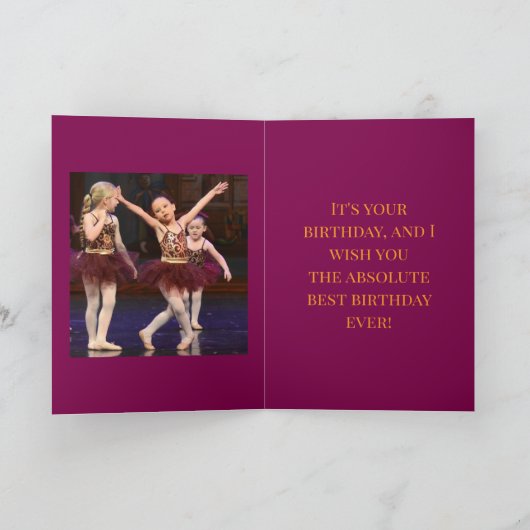 TA-DA VERJAARDAG KAART (Binnen)