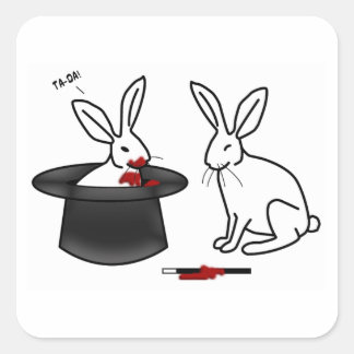 TA-DA! VIERKANTE STICKER