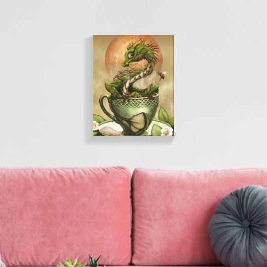 Ta Dragon 8x10 Canvas afdrukken (Insitu (Woonkamer))