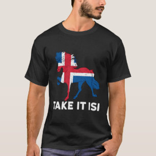 Tã Letland Lt IJslandse Paardenevolutie IJslandse T-shirt