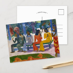 Ta Matete   Paul Gauguin Briefkaart