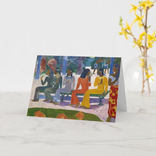 Ta Matete | Paul Gauguin Kaart (Gele Bloem)