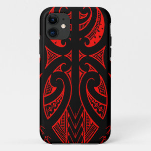 Ta Moko traditionele Maori-tattoo met koruvorm Case-Mate iPhone Case