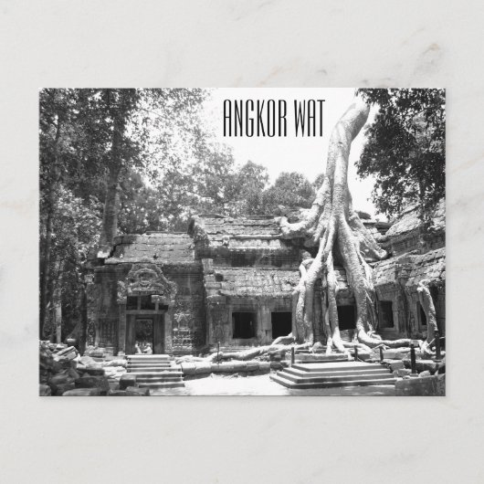 ta prohm angkor briefkaart (Voorkant)