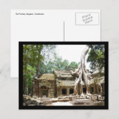 ta prohm briefkaart (Voorkant / Achterkant)