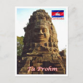 Ta Prohm - Cambodja - Briefkaart (Voorkant)