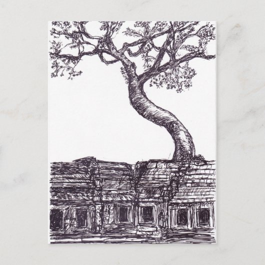 Ta Prohm, Siem Reap Briefkaart (Voorkant)