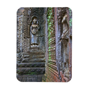 Ta Prohm Tempel, Siem Reap Provincie, Cambodja 2 Magneet