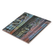 Ta Prohm Temple, provincie Siem Reap, Cambodja Tegeltje (Zijkant)