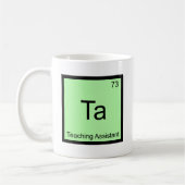 Ta - Symbool T voor het leerlingwezen Koffiemok (Links)