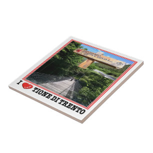 TAA004 TIONE DI TRENTO I Love, Italië, Tegeltje