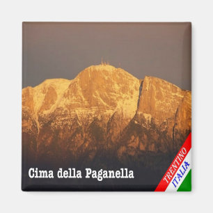 TAA013 PAGANELLA PEACK, TRENTO, Italië, Koelkast Magneet
