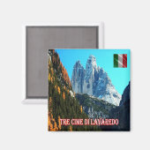 TAA015 3 VREDEN LAVAREDO - Italië - Fridge Magneet (Voorkant / Achterkant)