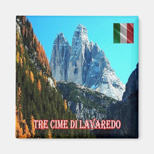 TAA015 3 VREDEN LAVAREDO - Italië - Fridge Magneet (Voorkant)