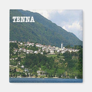TAA021 TENNA, Panorama, Italië, Koelkast Magneet