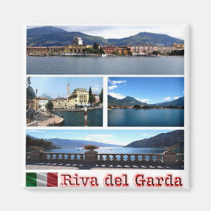 TAA027 RIVA DEL GARDA Mosaic - Italië - Fridge Magneet