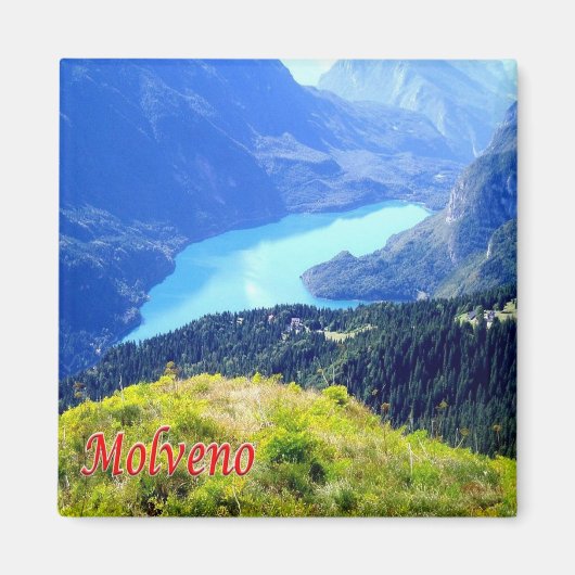 TAA031 MOLVENO - Trentino Alto Adige - Fridge Magneet (Voorkant)