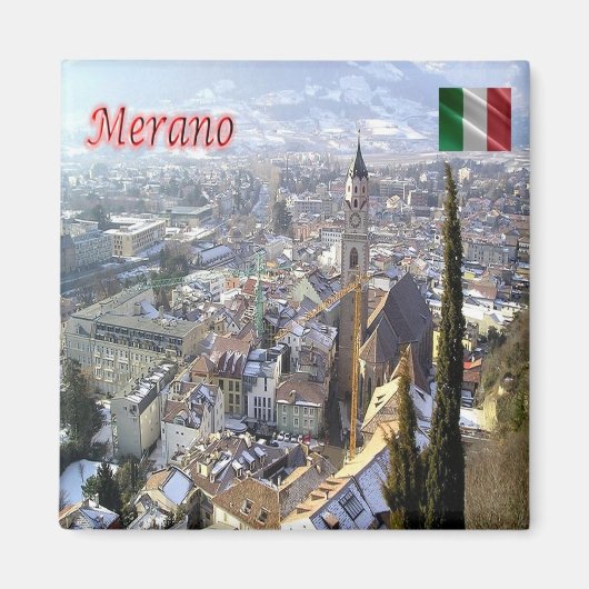 TAA033 MERAN MERANO - Uitzicht voor de lucht - Fri Magneet (Voorkant)