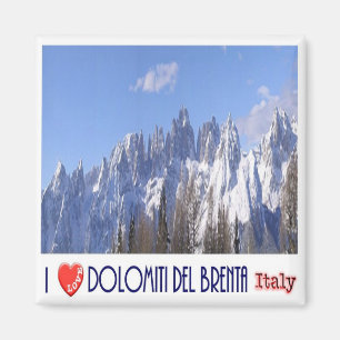 TAA046 BRENTA DOLOMITES, I Love, Italië, Koelkast Magneet
