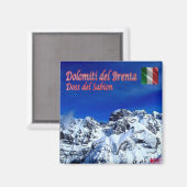 TAA047 BRENTA DOLOMITES, Doss del Sabion, Koelkast Magneet (Voorkant / Achterkant)