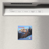 TAA059 CANAZEI, Sella Group, Italië, Koelkast Magneet (Insitu (Vaatwasser))