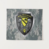 Taai 1e Cavaleriedivisie Wandkleed (Voorkant (horizontaal))