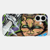 taaie spreker Case-Mate iPhone case (Achterkant (horizontaal))