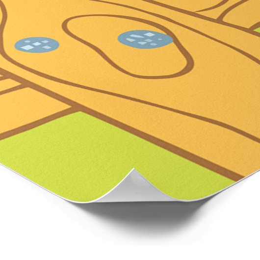 Taaimachine Poster (Hoek)