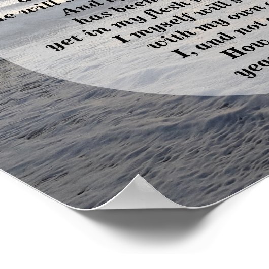 Taak 19:25-27 Mijn dominee leeft! Poster (Hoek)