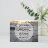 Taak 19:25-27 Mijn dominee leeft! Poster Briefkaart (Staand voorkant)