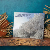 Taak 37:6 Inspirerend winterlandschap Fotoplaat (Zijkant)