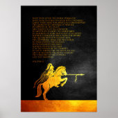 Taak 39:19-25 Bijbelversie Poster (Voorkant)