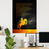 Taak 39:19-25 Bijbelversie Poster (Thuiskantoor)