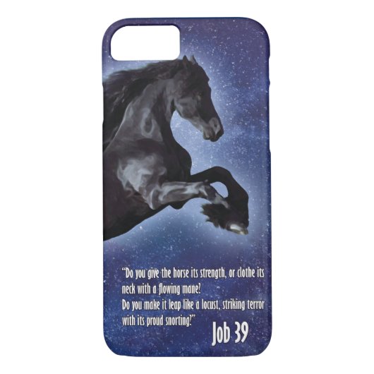 Taak 39 Horse iPhone 7 Hoesje (Achterkant)