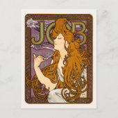 Taak Adverteren Lithografen Mucha Briefkaart (Voorkant)