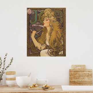 Taak - Alphonse Mucha Remix Poster