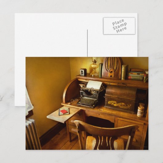 Taak - Typistisch - Een persoon met veel belangen Briefkaart (Voorkant / Achterkant)