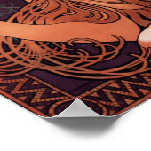 Taak van Alfons Mucha - Art Nouveau Poster (Hoek)