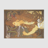 Taak van Alphonse Mucha Tissue Paper Tissuepapier (Voorkant)
