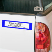 taak van theatergezelschap3 bumpersticker (Op Truck)