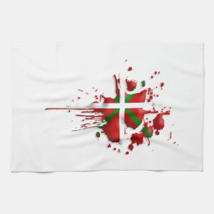 Taak vlag Baskenland Euskadi Theedoek