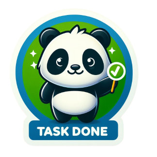 Taakbuddy! 🐼 sticker