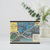 Taakgroep!  Helen of Speelgoed Comic Book AD Briefkaart (Staand voorkant)