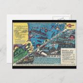 Taakgroep!  Helen of Speelgoed Comic Book AD Briefkaart (Voorkant / Achterkant)