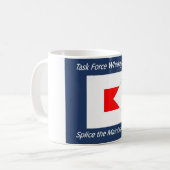 Taakgroep Whiskey-Mok Koffiemok (Voorkant links)