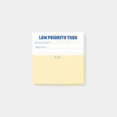 taakherinnering voor thuiswerker kantoor post-it® notes (Voorkant)