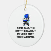 Taakstoeltjes Keramisch Ornament (Links)