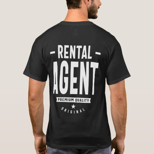 Taaktitel huuragent t-shirt (Achterkant)