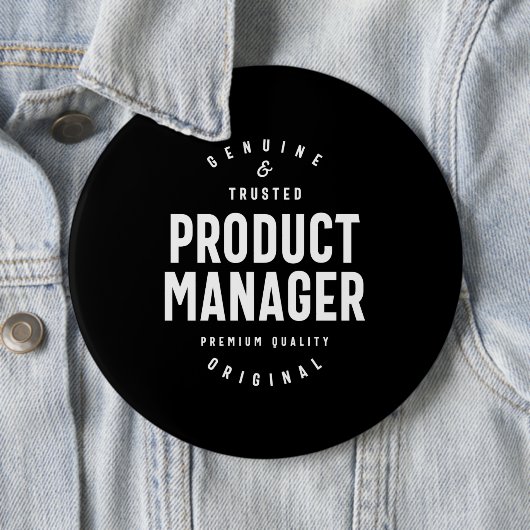 Taaktitel productbeheer ronde button 6,0 cm (In situ)