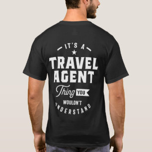 Taaktitel reisagent t-shirt
